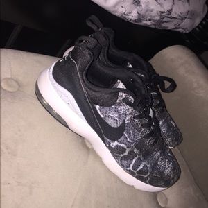 Snake print Nike sneakers